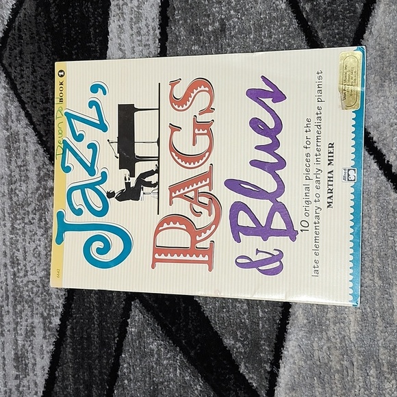 JAZZ,RAGS & BLUES 10 ORIGINAL PIECES  LATE ELEMENTARY-EARLY INTERMEDIATE PIANIST - Picture 6 of 10